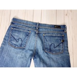 Citizens of Humanity Low Waist Flare Leg Jeans 31